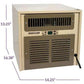 Tan, Metal Encased Cooling System For A Wine Cellar Breezaire WKL 1060