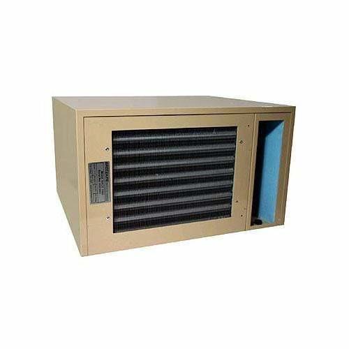 Tan, Metal Encased Cooling System For A Wine Cellar Breezaire WKCE 2200
