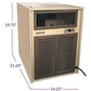 Tan, Metal Encased Cooling System For A Wine Cellar Breezaire WKL 3000